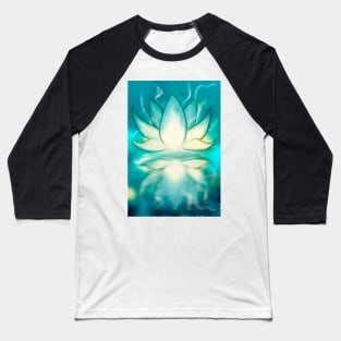 Blue lotus Baseball T-Shirt